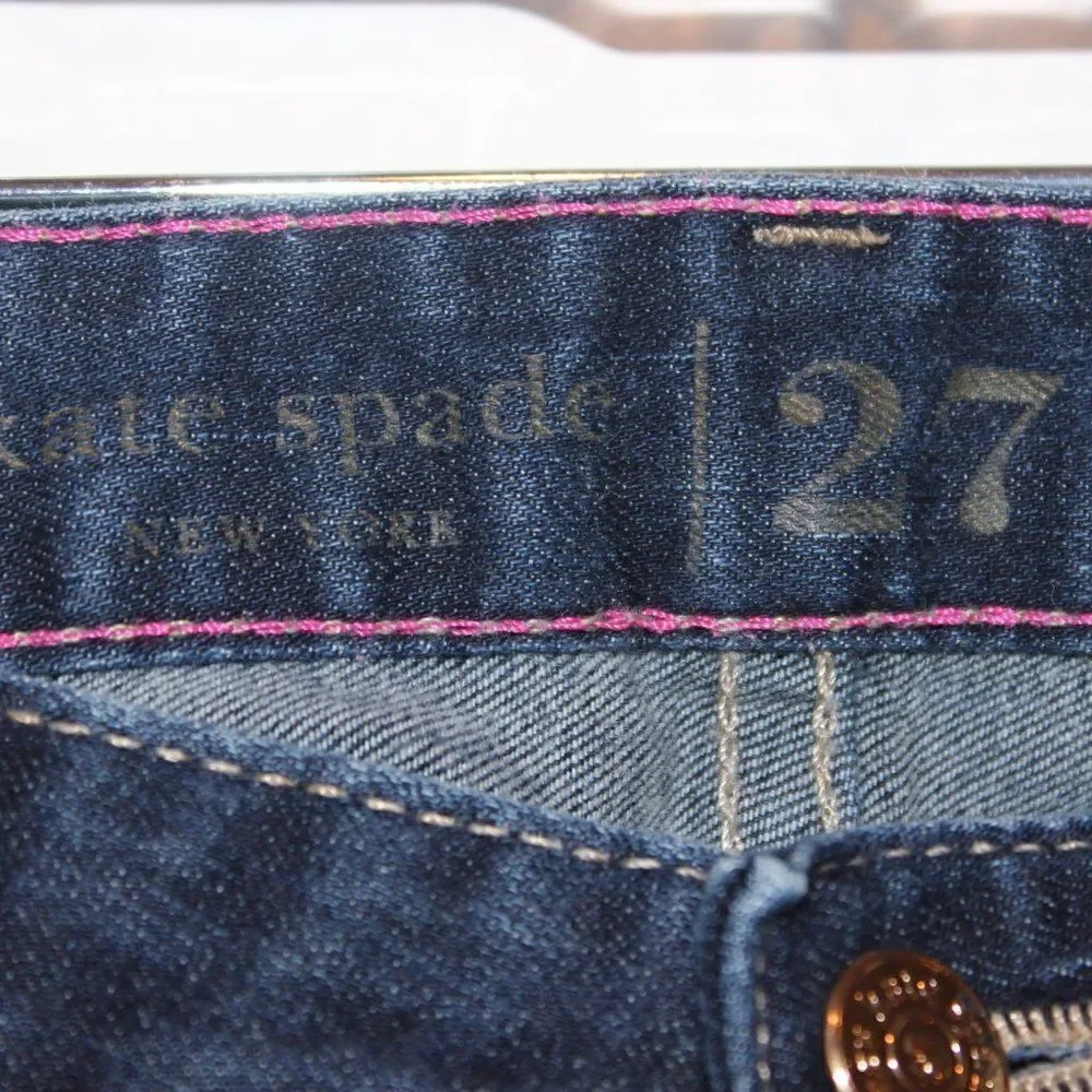 Kate Spade live Colorfull Broome Street Skinny Jeans Women's Size 27